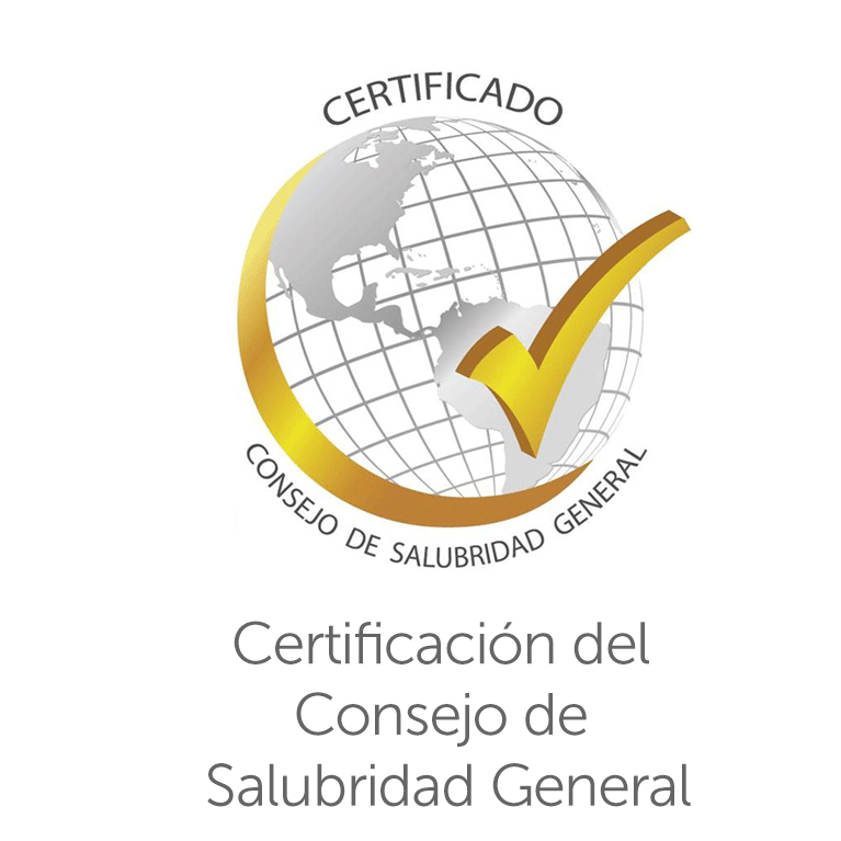Certificación del Consejo de Salubridad General
